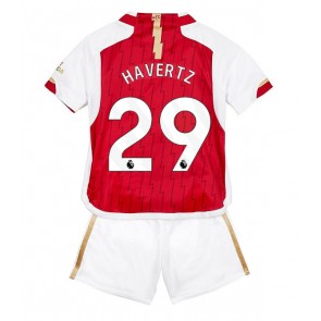Arsenal Kai Havertz #29 Hemmaställ Barn 2023-24 Kortärmad (+ Korta byxor)